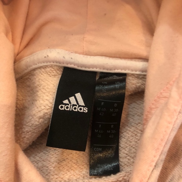 Adidas Heather pink Women’s pullover hoodie size M - Picture 6 of 6